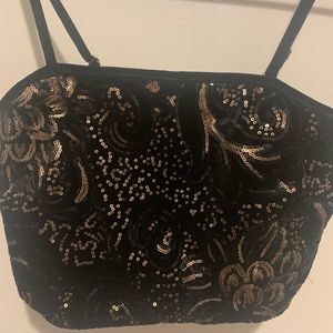 Two piece set crop top and skirt (Windsor)